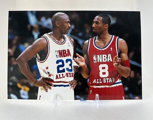 スポーツ NBA JAMS MICHAEL JORDAN/KOBE BRYANT Michael Jordan & Kobe Bryant 4x6 Photo - Legends - All Star
