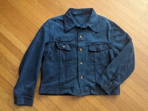 VinTagE 1950's LEE DENIM TRUCKER JACKET L UNION MADE USA R