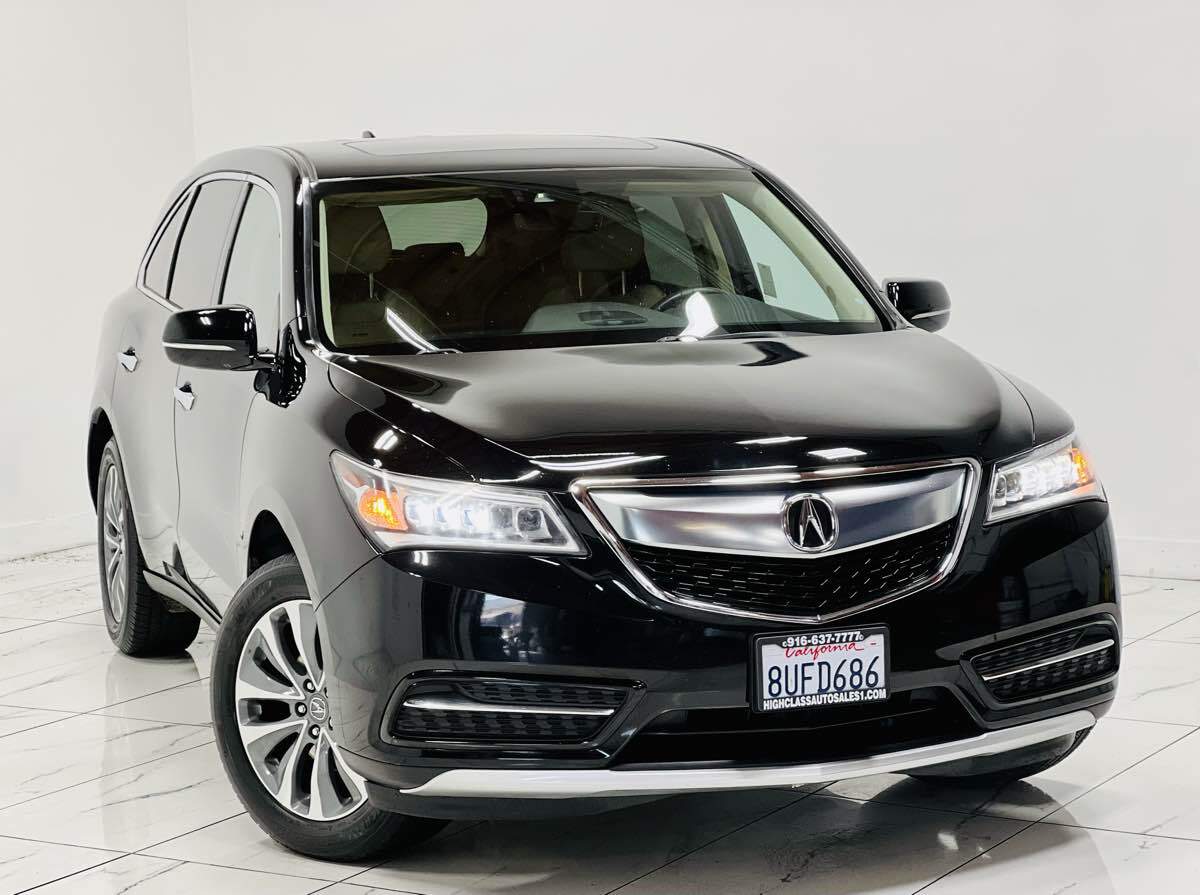 Owner 2016 Acura MDX w/Tech/Entertainment/AcuraWatch Plus 130212 Miles Crystal Black P