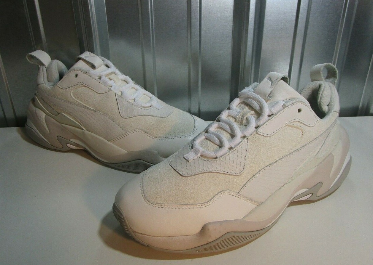 BRAND NEW Puma Thunder Desert Jr White Beige 368462-03 Youth