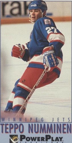 1993-94 Fleer Power Play - Teppo Numminen #272