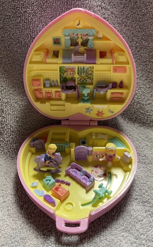 1994 Vintage Bluebird Polly Pocket Perfect Playroom Pink
