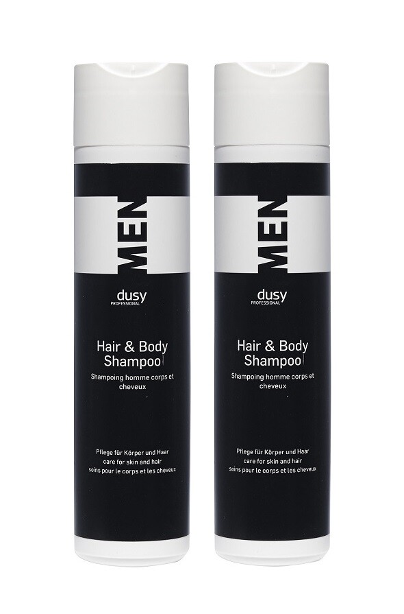 Dusy Men Hair & Body Shampoo 250ml Männershampoo 2 Stück