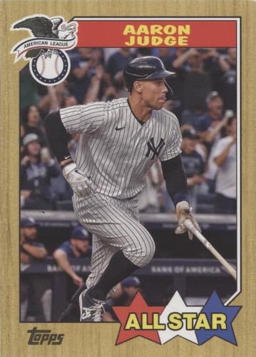 【新品】2022 MLB ALL STAR GAME AARON JUDGE 2022 Topps Update 2022 MLB All-Star Game Aaron Judge New