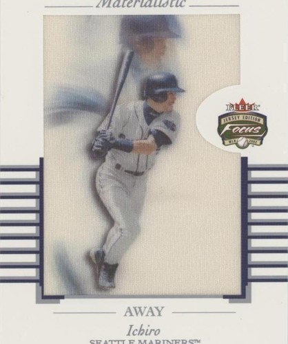 2002 Fleer Focus Jersey Edition - Ichiro Suzuki #9 M