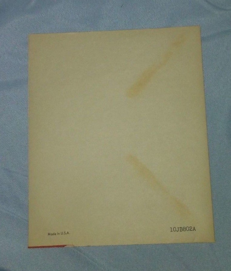 VINTAGE UNUSED BABY BIRTHDAY CARD WITH BOOK & SQUIRRELS