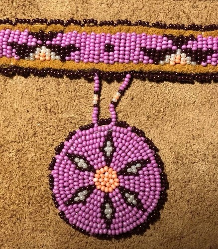 Awesome Fancy Neat Native American Lakota Sioux Beaded Choker