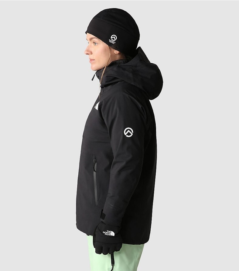 Pre-owned The North Face Womens Summit Series Chamlang Futurelight Ski Climbing Jacket In Tnf Black