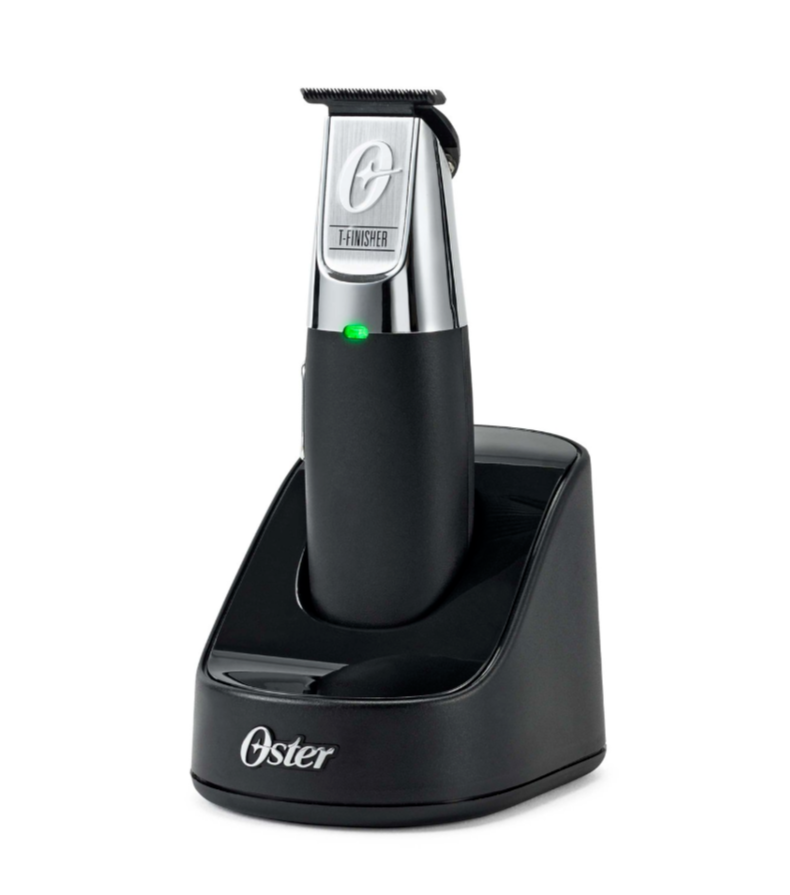 Oster Cordless T Finisher 76059-810 Trimmer - Black with Blade Oil 4 oz