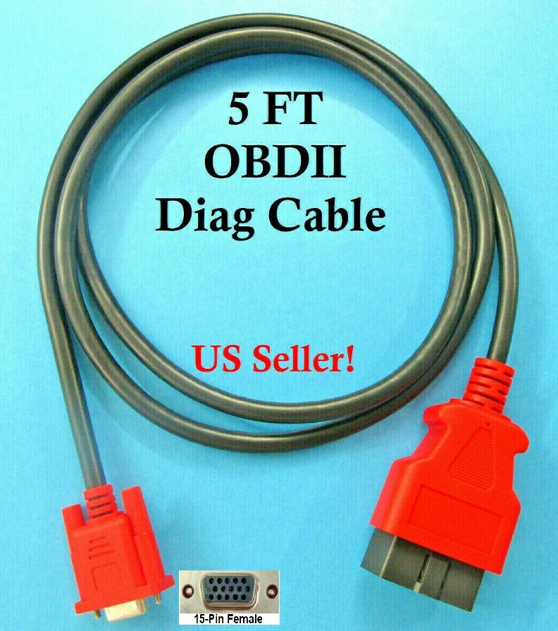 Obd2 Obdii Main Cable For Launch Crp 469 & Crp 479 Diagnostic Scan Tool