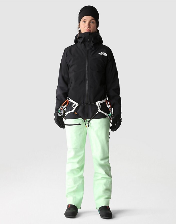 Pre-owned The North Face Womens Summit Series Chamlang Futurelight Ski Climbing Jacket In Tnf Black