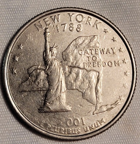 2001 P New York Grease error Missing Stars & 2 in date | eBay
