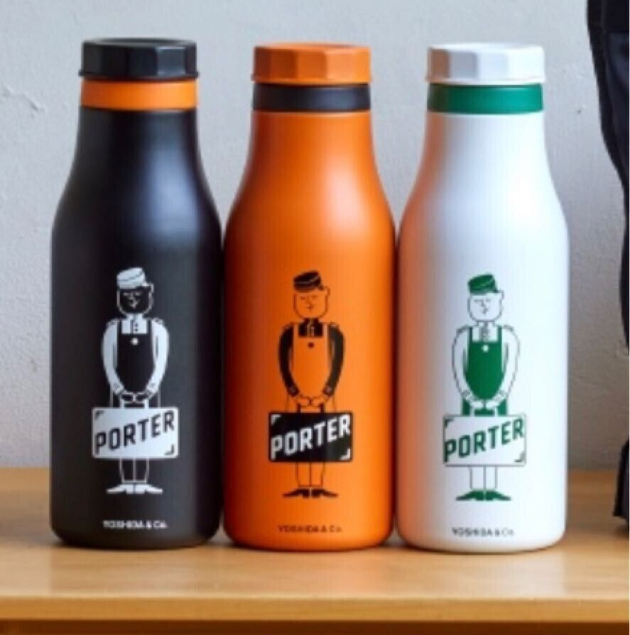 PORTER - STARBUCKS × PORTER STAINLESS LOGO BOTTLE Starbucks Japan x PORTER Stainless steel logo bottle 16.6 oz