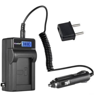 Kastar Battery LCD AC Charger for Sony NP-BX1 NPBX1 & Sony HDR-AS100V Camera