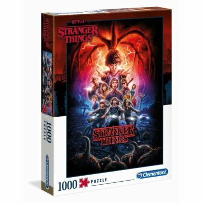 Clementoni Stranger Things Puzzle 1000 Pieces : NEW