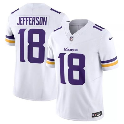 Men's Justin Jefferson #18 White Vapor F.U.S.E. Limited Jersey