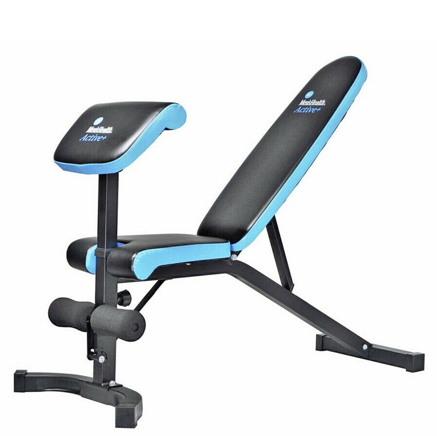 Weight Lifting/Training Bench with Preacher Curl Pad New Boxed in