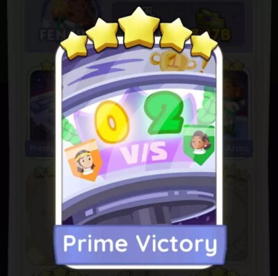 Monopoly Go 5 star stickers card   Prime Victory   Fast Delivery  