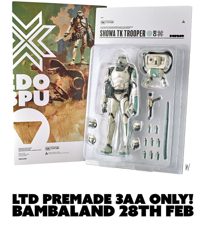 ThreeA SHOWA TK TROOPER PMT 1/6 Scale 3AA Collectible Action ThreeA SHOWA TK TROOPER PMT 1/6 Scale 3AA Collectible Action