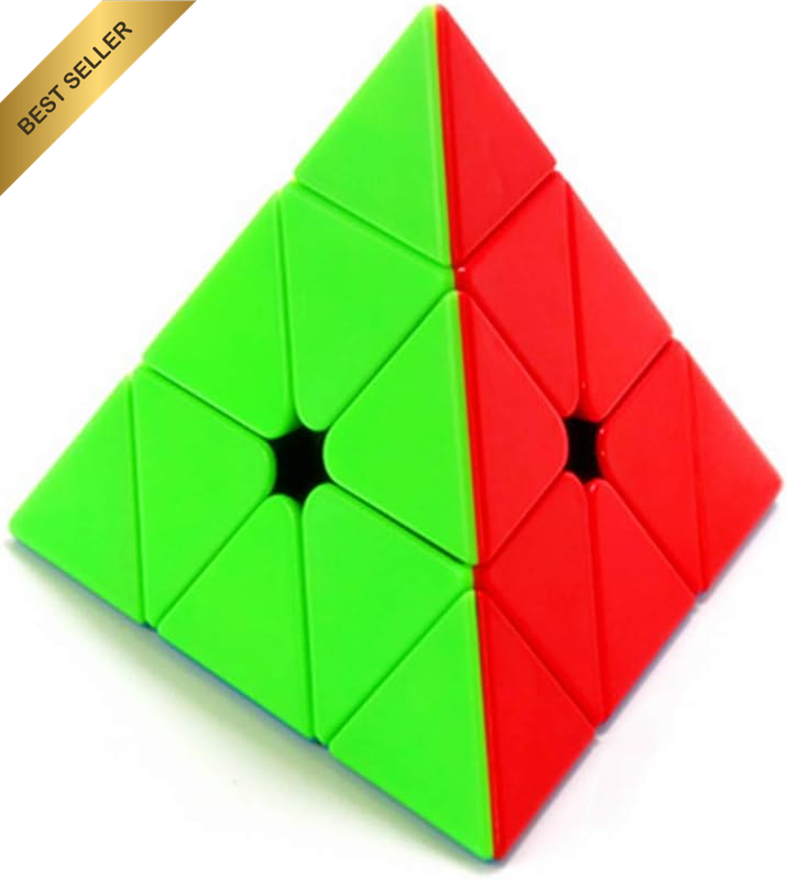 Moyu MFJS Meilong Pyraminx Stickerless Speed Cube Magic Pyramid
