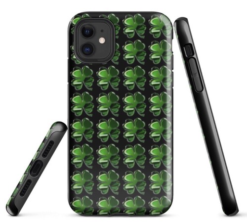 iPhone - clover Happy Clover Phone Case - withsome | 60% - Asian Fashion