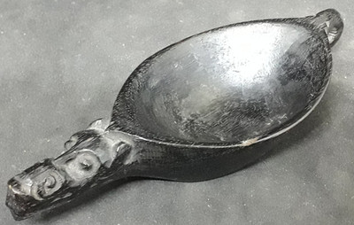 Antique KALIMANTAN DAYAK Tatoo Ink Bowl  - BORNEO, Indonesia