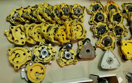 Topcon Seco CST Tribrach Huge Parts Lot, Parts For Surveying Tribrach Repairs