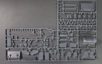Italeri 1/35th Scale M4A3 Sherman Spare Parts Tree from Kit No. 6440