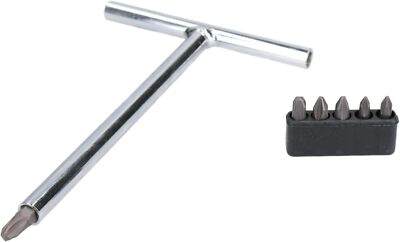 Japanese JIS T Handle Screwdriver Set with Magnetic Bit Holders 80 Characters