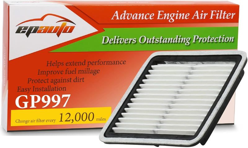 GP997 (CA9997) Panel Engine Air Filter, Compatible with Subaru Impreza (2008-201
