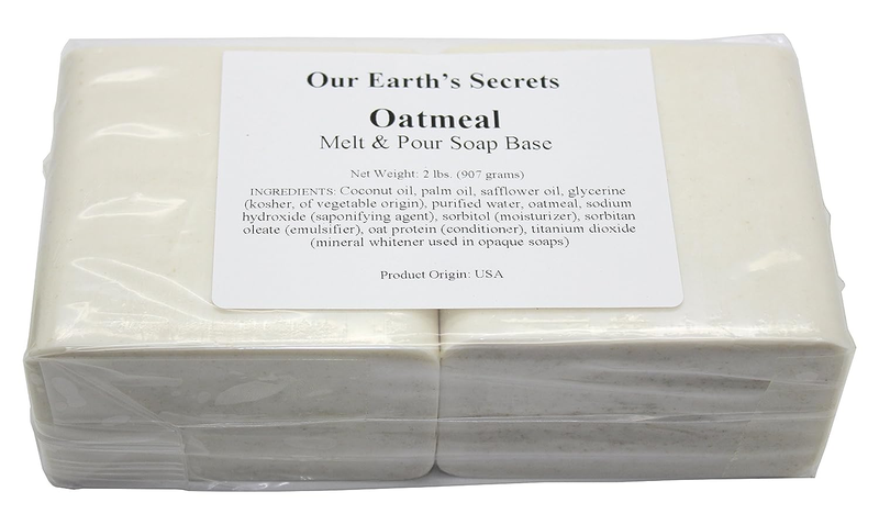 Oatmeal- 2 Lbs Melt and Pour Soap Base -