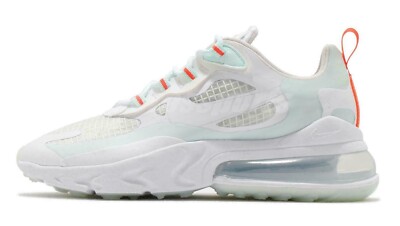 NIKE AIR MAX 270 REACT SE $170 Women's Running shoes AUTHENTIC CJ0620 100 White