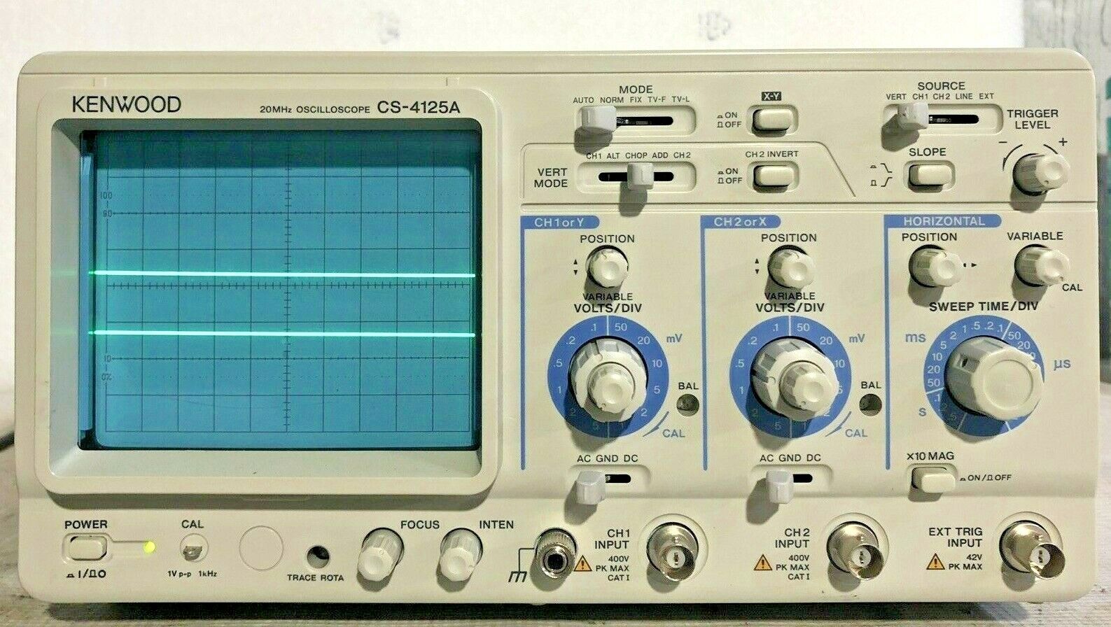 KENWOOD オシロスコープ cs-1100a コーギー ケンウッド KENWOOD オシロスコープ cs-1100a コーギー ケンウッド
