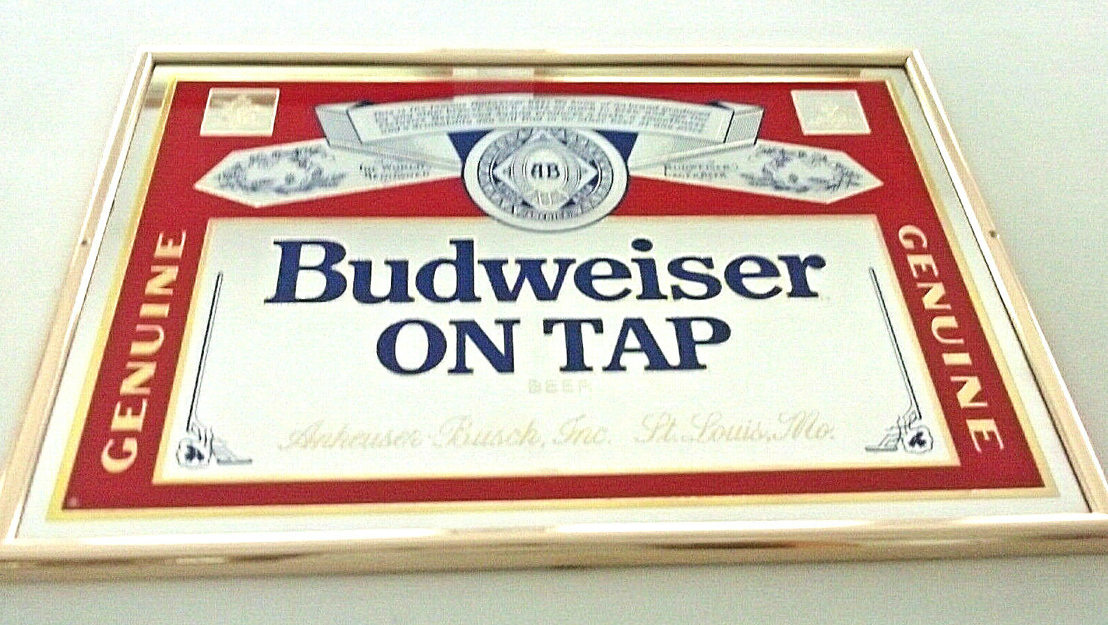 Budweiser パブミラー ヴィンテージ パブミラー バドワイザー -通販-ローズボール