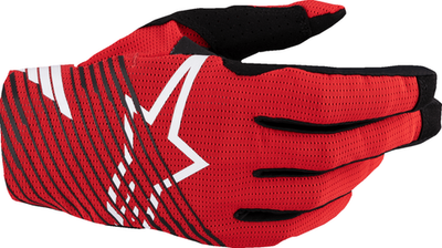 Alpinestars Radar Pro MX Gloves - Bright Red, 2XL - Enhanced Performance and Com