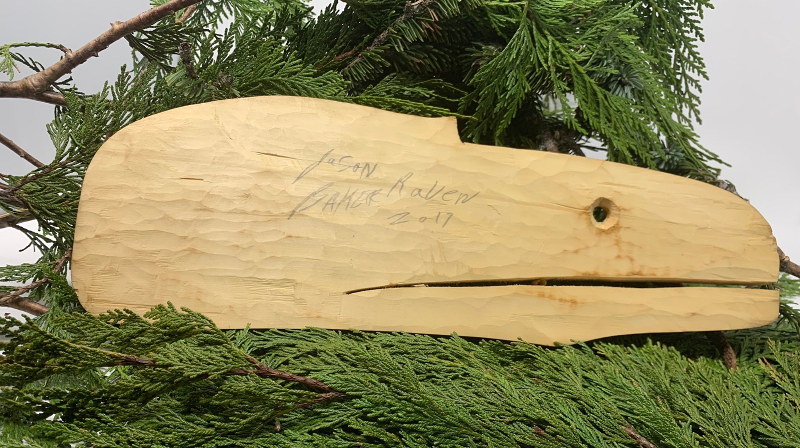 Yellow Cedar Pacific Northwest Coast Native Art - by Jason Baker 