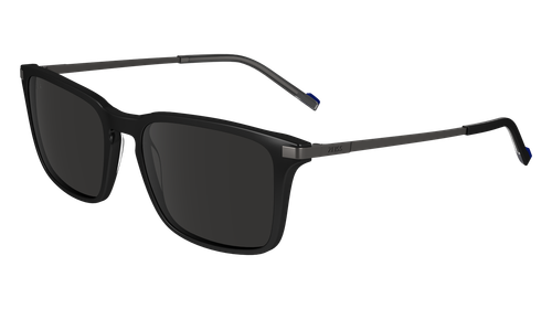 Pre-owned Zeiss Zs24720slp 001 Black 55/18/145 Male Sunglasses