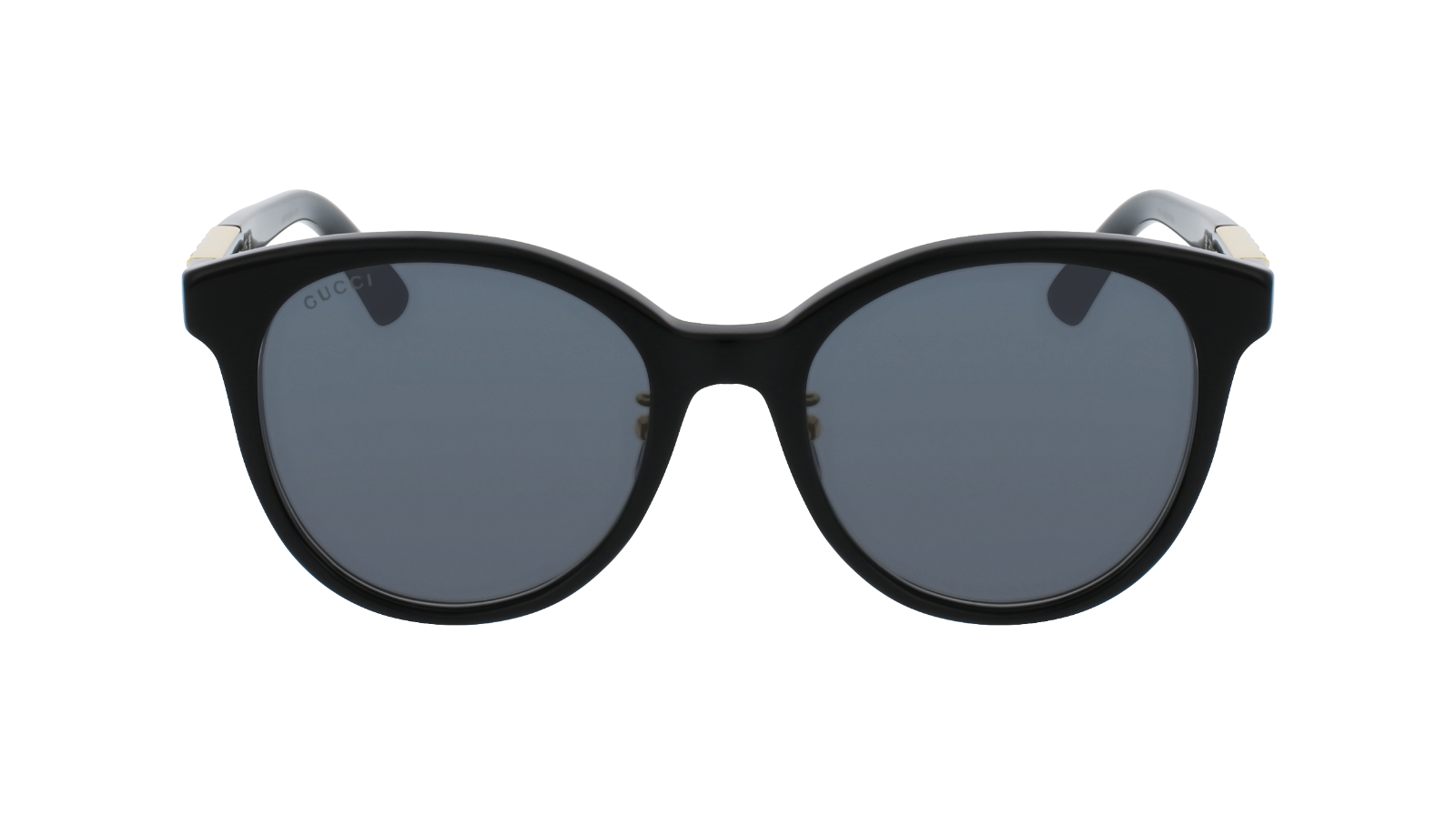 Pre-owned Gucci Gg1191sk-003 Women's Black Frame / Gray Tinted Lens Sunglasses