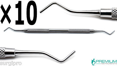10× Dental Plastic Filling 1.8mm/2mm Root Canal Plugger Premium Instruments
