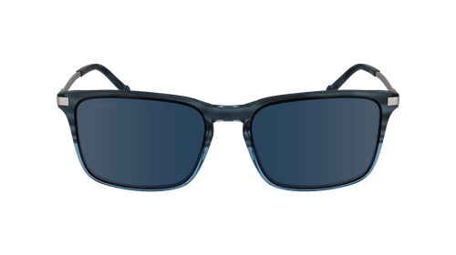 Pre-owned Zeiss Zs24720slp 466 Striped Avio 55/18/145 Male Sunglasses