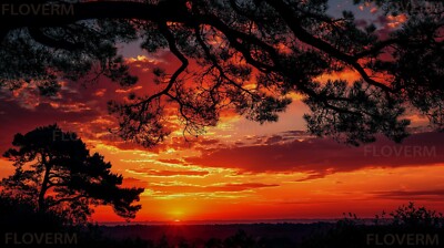 Photo Digital Product Wallpaper Image Picture Background for a print sunset
