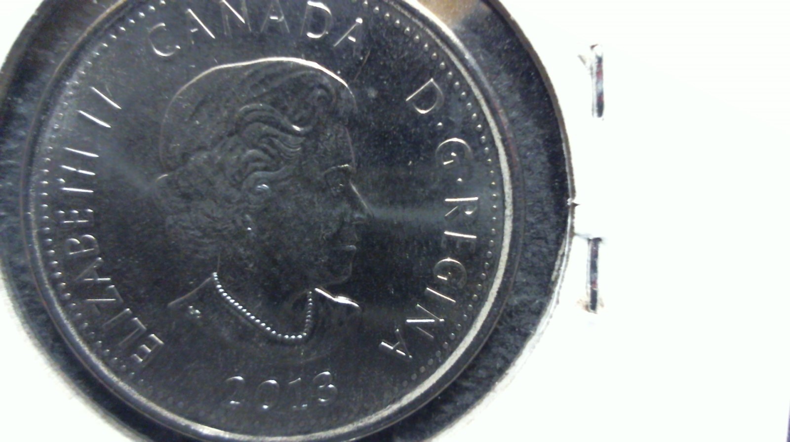 de Salaberry war hero CAN 25c piece in a 2 x 2 holder