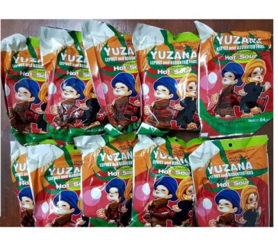 10 bags Yuzana LePhet Myanmar Bean Pickled Tea Leaves Spicy Salad Cook Burmese