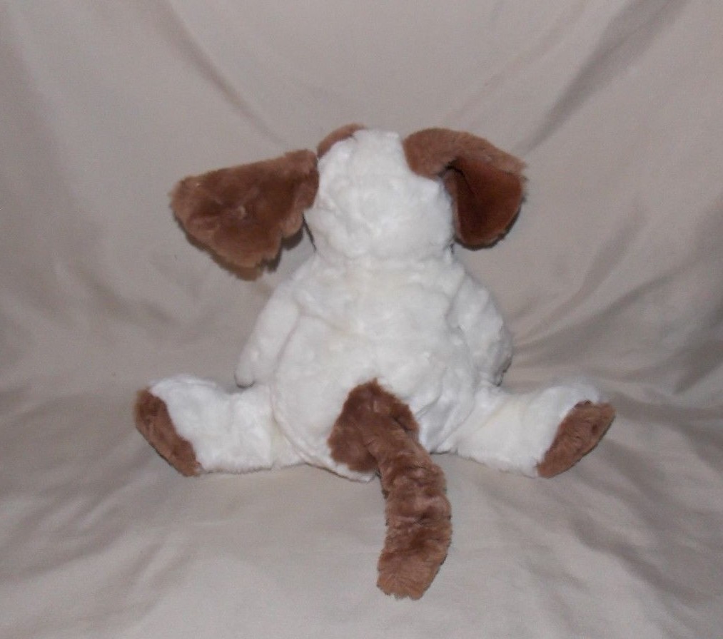 GANZ The Heritage Collection Brown White Puppy Dog Stuffed Plush 9