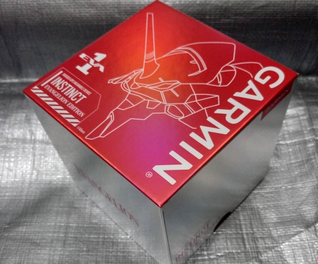 Pre-owned Garmin Rare  Instinct Evangelion Collaboration Eva Unit 01 Model Wristwatch