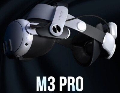 BOBOVR M3 Pro Head Strap with Battery Pack Combo Compatible With Meta Quest 3