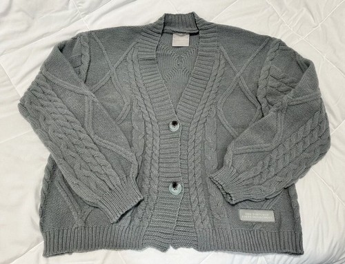 AUTHENTIC Taylor Swift The Tortured Poets Dept Gray Cardigan