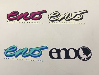 Decal NEW Eagle Nest Outfitters 4 ENO Stickers Hammocks Outdoor Hike Camp Chill