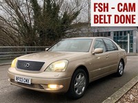 2003 Lexus LS 4.3 V8 4dr Auto SALOON Petrol Automatic