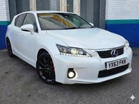 2014 Lexus CT 200h 1.8 Luxury 5dr CVT Auto HATCHBACK Petrol/Electric Hybrid Auto